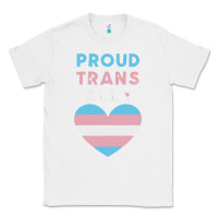 White proud trans ally transgender Classic Tee - trangStudio