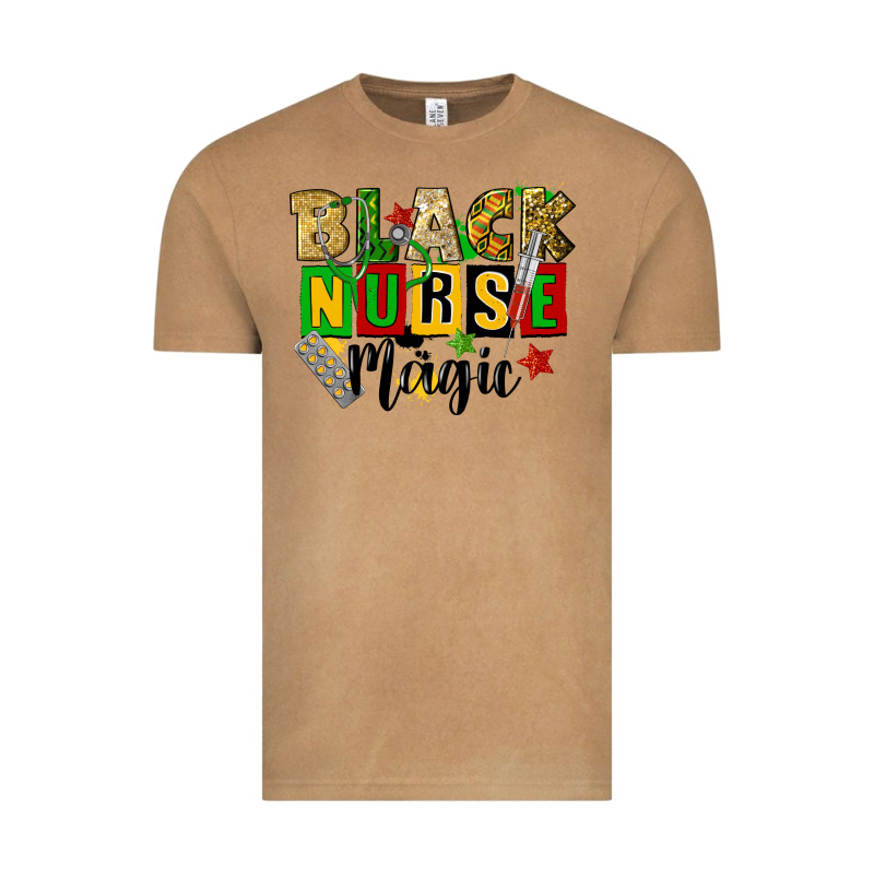 Black Nurse Magic Juneteenth Vintage Tee by CowGirlArtShop | Teevron
