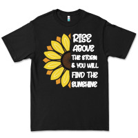 Black Rise Above The Storm You Will F and The Sunshine Premium Tee - Bettercallsaul