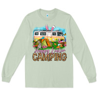 Matcha Happy Easter camping Long Sleeve Tee - OliviaCreatesArt
