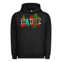 Pigment Black madre with roses and cactus Urban Hoodie - AdoDesignShop