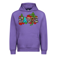 Tulip madre with roses and cactus Urban Hoodie - AdoDesignShop