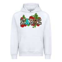 White madre with roses and cactus Urban Hoodie - AdoDesignShop