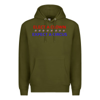 Army Green Elect A Clown Expect A Circus Political Premium Hoodie - trangStudio