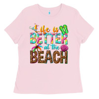 Life Is Better At The Beach Ladies Tee | Teevron