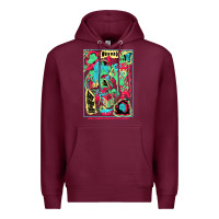 Burgundy Special Present King Gizzard And The Lizard Wizard Cute Graphic Gifts Premium Hoodie - trangStudio