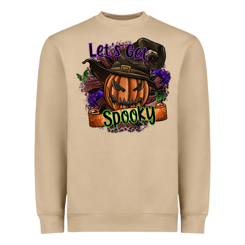 Lets Get Spooky Heavyweight Sweatshirt by SublimationCraftShop | Teevron
