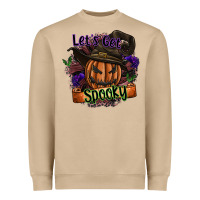 Mushroom lets get spooky Heavyweight Sweatshirt - SublimationCraftShop