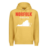 Antique Gold norfolk virginia usa state america travel virginian Premium Hoodie - trangStudio