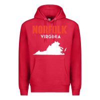 Cardinal norfolk virginia usa state america travel virginian Premium Hoodie - trangStudio