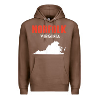 Chestnut norfolk virginia usa state america travel virginian Premium Hoodie - trangStudio