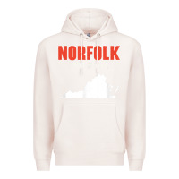 Pale Pink norfolk virginia usa state america travel virginian Premium Hoodie - trangStudio