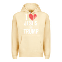 Pina Colada I Love Jesus And Trump Republican Conservative Gift Premium Hoodie - trangStudio