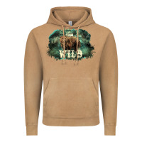 Vintage Camel Stay wild night Grizzly Bear Vintage Hoodie - HowdyJamesFarm