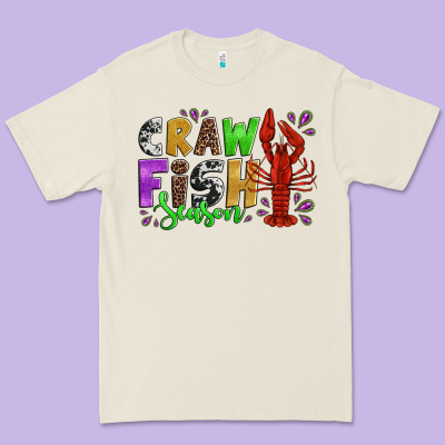 Crawfish Season Mardi Gras Carnival Premium Tee Designed By Jasminsmagicworld