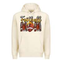 Tofu Football Mom Premium Hoodie - CowhideDigitalArt