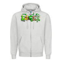 Dove Grey lucky nurse Zipper Hoodie - Artiststas