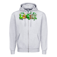 Heather Grey lucky nurse Zipper Hoodie - Artiststas