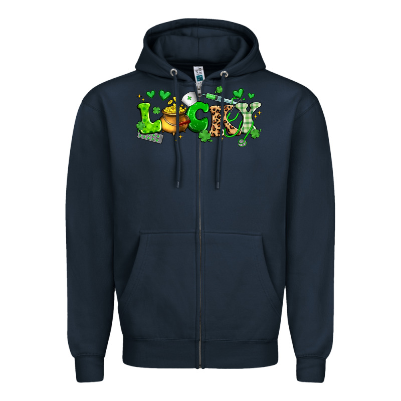Lucky Nurse Zipper Hoodie by Artiststas | Teevron