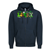 Navy lucky nurse Zipper Hoodie - Artiststas