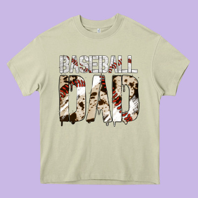 Baseball American Dad Heavy Core Tee Designed By Bettercallsaul
