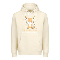 Sandshell i'm really a fennec fox in a human costume funny gift t shirt Premium Hoodie - trangStudio