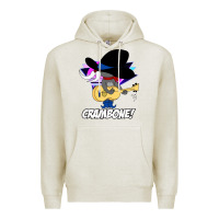 Oatmeal Heather uncle pecos crambone retro 80s Premium Hoodie - trangStudio