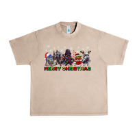 French Oak merry christmas gnomies Urban Heavy Tee - CowGirlArtShop