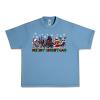 Pebble Blue merry christmas gnomies Urban Heavy Tee - CowGirlArtShop