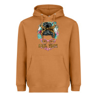 Meerkat nail tech life messy bun Heavyweight Hoodie - BarkalooDesign