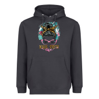 Smoke nail tech life messy bun Heavyweight Hoodie - BarkalooDesign