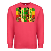 Cardinal juneteenth brushstrokes Premium Sweatshirt - BarkalooDesign