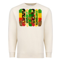 Sandshell juneteenth brushstrokes Premium Sweatshirt - BarkalooDesign