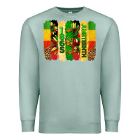 Seafoam juneteenth brushstrokes Premium Sweatshirt - BarkalooDesign
