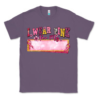 Lavender Personalized i wear pink for my Classic Tee - texasbilliewilder