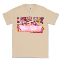 Mushroom Personalized i wear pink for my Classic Tee - texasbilliewilder