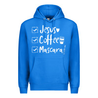 True Royal Checklist Jesus Coffee Mascara Premium Hoodie - trangStudio