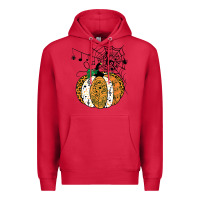 Cardinal halloween pumpkin music symbols music teacher halloween t shirt copy Premium Hoodie - trangStudio
