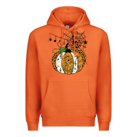 Carrot halloween pumpkin music symbols music teacher halloween t shirt copy Premium Hoodie - trangStudio