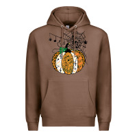 Chestnut halloween pumpkin music symbols music teacher halloween t shirt copy Premium Hoodie - trangStudio