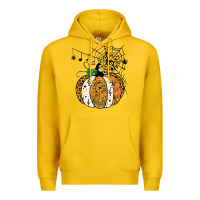 Lemon halloween pumpkin music symbols music teacher halloween t shirt copy Premium Hoodie - trangStudio