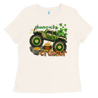 Bone shamrock crusher Ladies Tee - NancyCooperArtShop