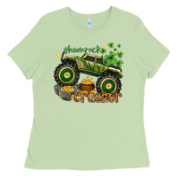 Matcha shamrock crusher Ladies Tee - NancyCooperArtShop