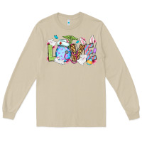 Mushroom Love Nurse Easter Long Sleeve Tee - OliviaCreatesArt