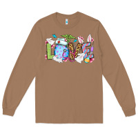 Toasted Coconut Love Nurse Easter Long Sleeve Tee - OliviaCreatesArt