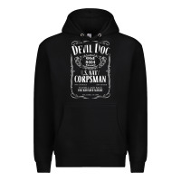 Black corpsman 8404 devildoc gift for corpsman t shirt Premium Hoodie - trangStudio