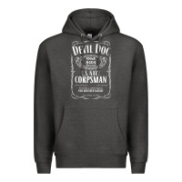 Charcoal Heather corpsman 8404 devildoc gift for corpsman t shirt Premium Hoodie - trangStudio