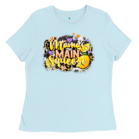 Baby Blue Mama's main squeeze Ladies Tee - NancyCooperArtShop