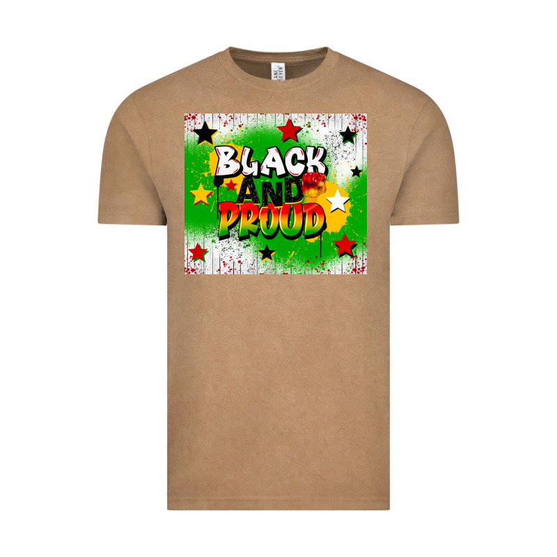 Black And Proud Vintage Tee by CowGirlArtShop | Teevron