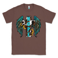 Chestnut Western Wings Cross Hope Classic Tee - RanaPortraitStore